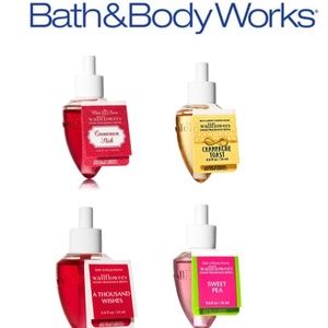 NWT Bath & Body Works Wallflower Refills, Variety Set of 4